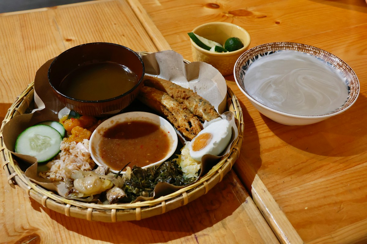 Nasi kuning sarapan